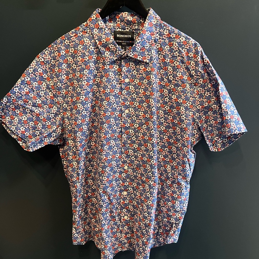 Blue Flower Tee Multi